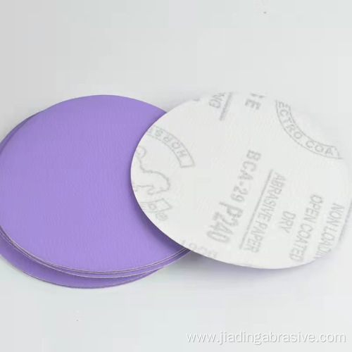 Hook and loop sanding disc backing pad